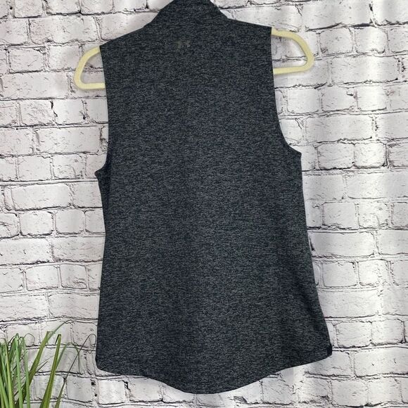 Under Armour Women's Full Zip Sonic Athletic Performance Vest Running Black M - Picture 2 of 11